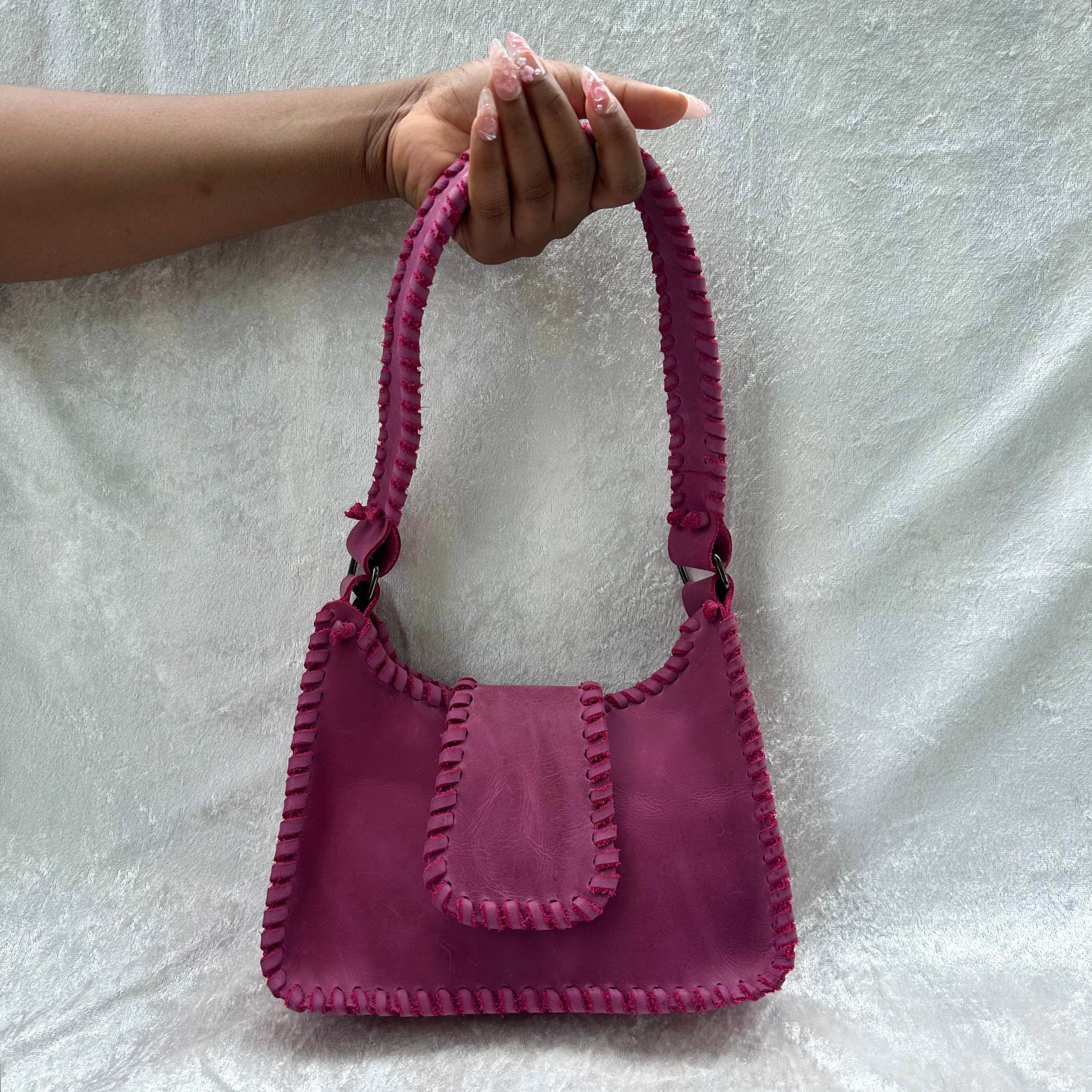 Chris Shoulder Bag Magenta